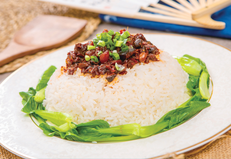 香菇醬拌飯